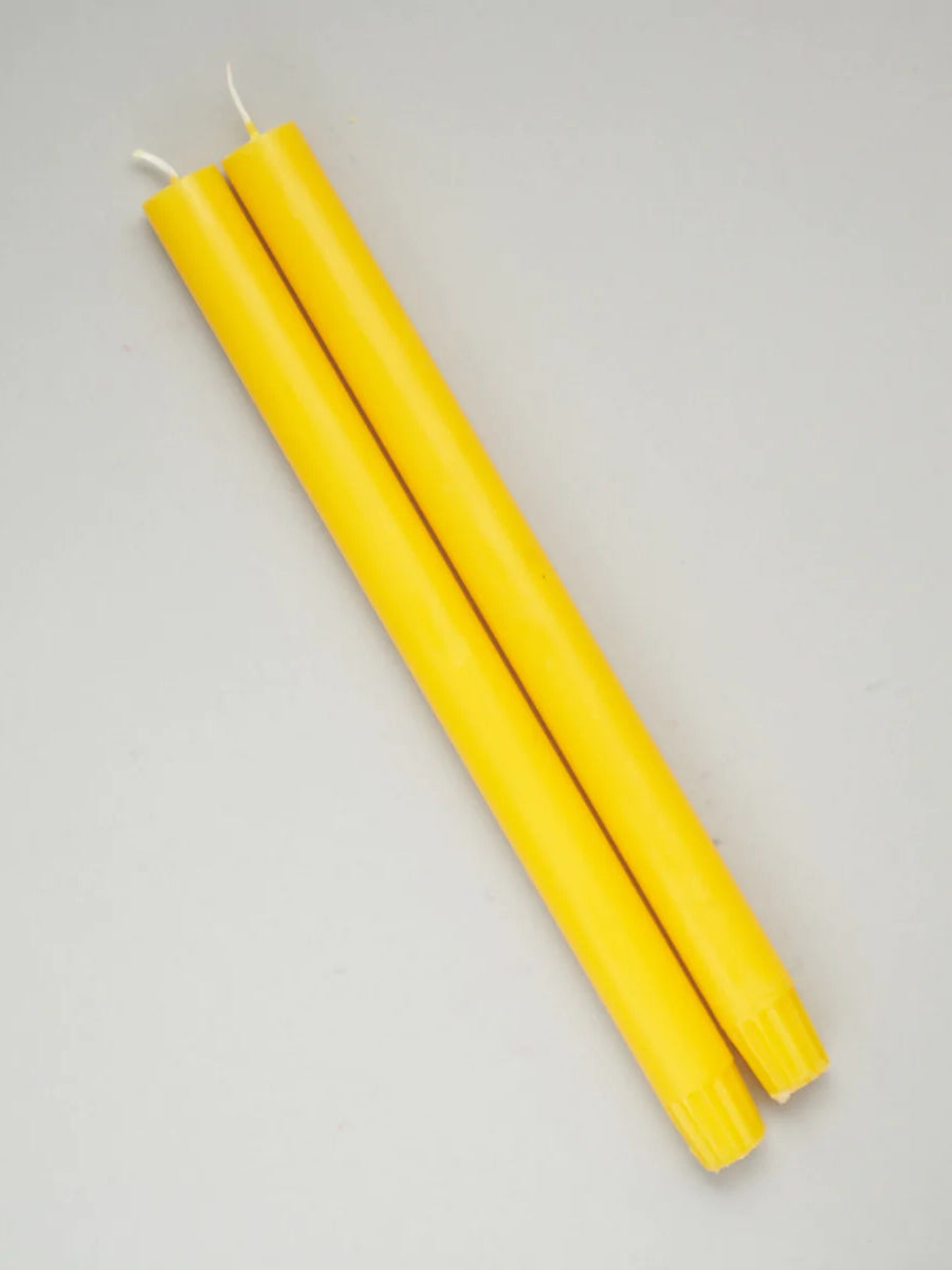 Yellow Dinner Candle