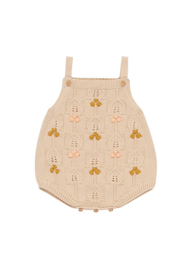 Gia Knitted Baby Romper
