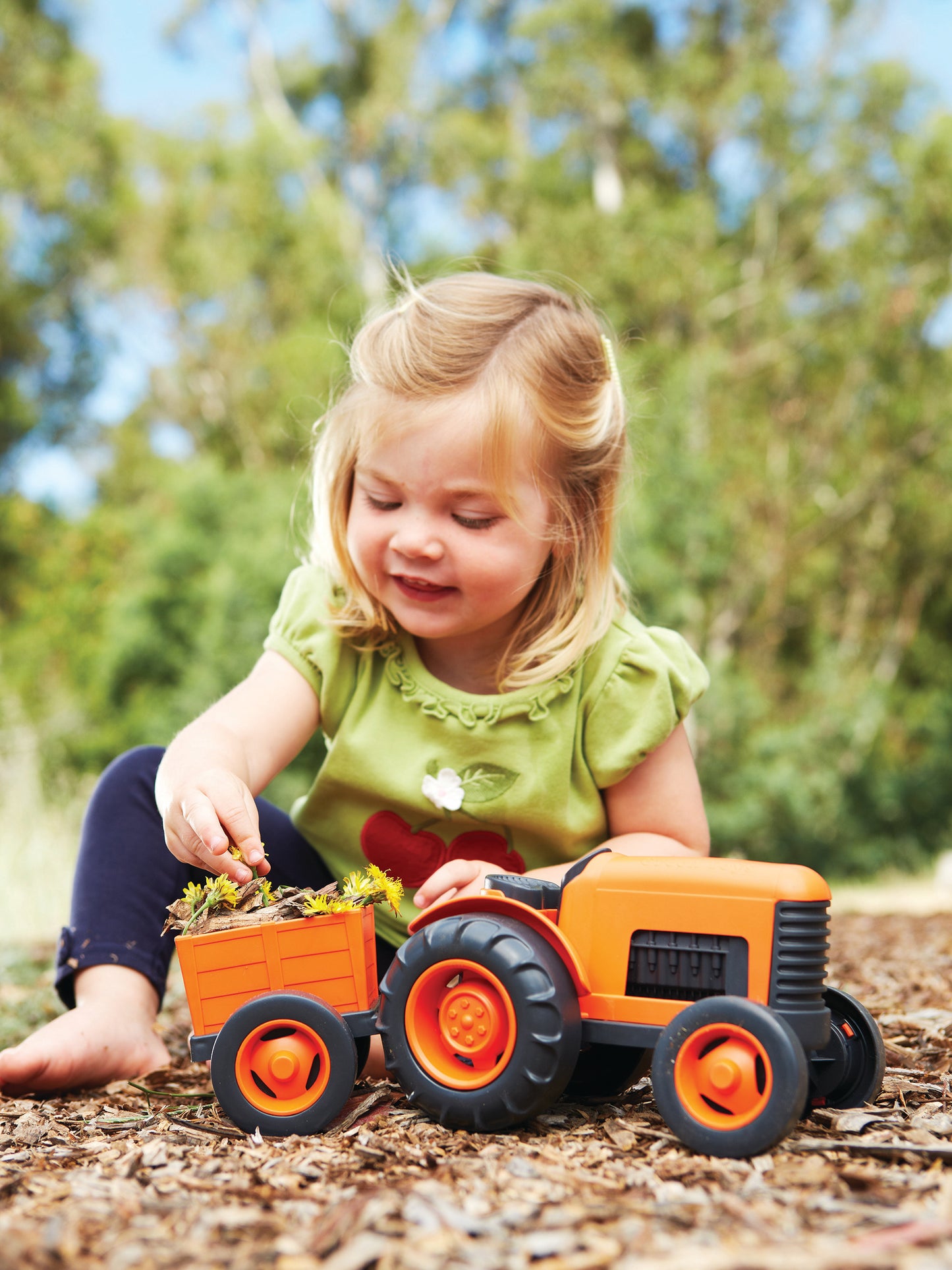 Orange Tractor