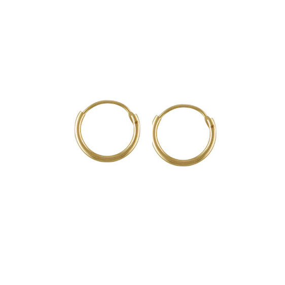 Load image into Gallery viewer, Small 9ct Gold Hoop Earrings
