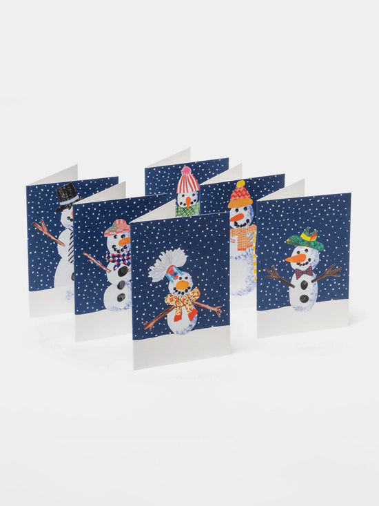 'Make Your Own Christmas Cards' Snowman Set