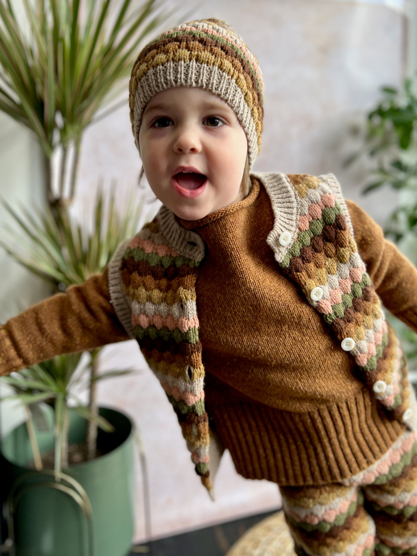 Malt Bubble Beanie Hat