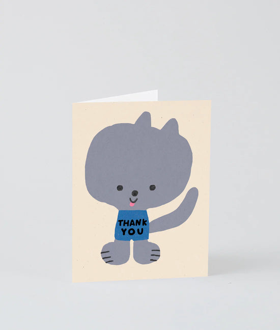 Thank You Kitty Card