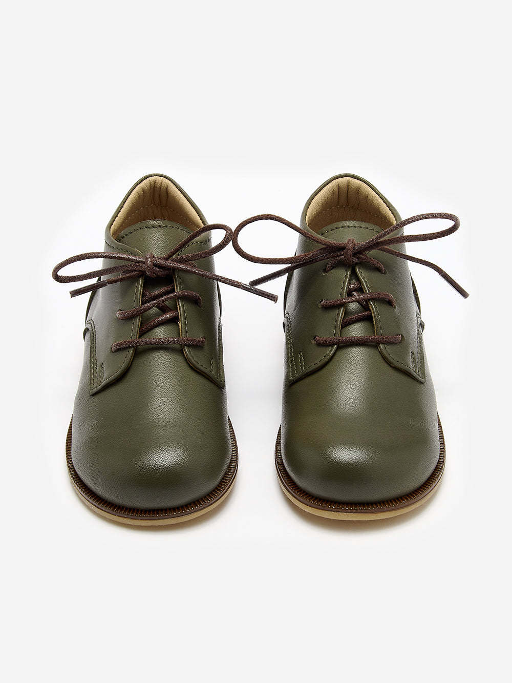 Green Leather Toddler Boots