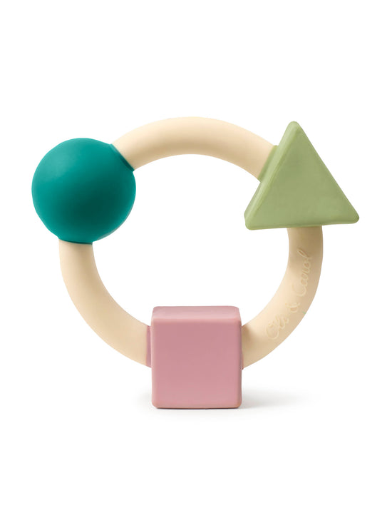 Pastel Bauhaus Movement Teething Ring
