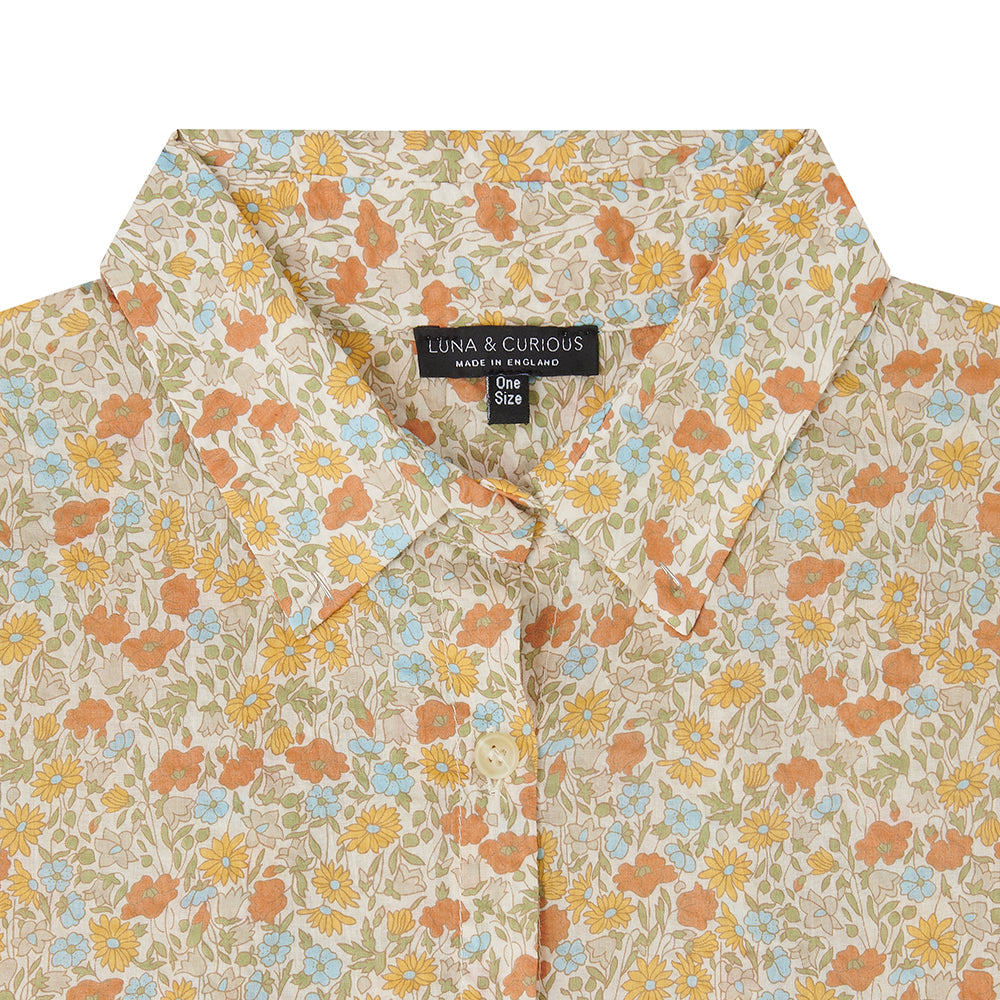 Amber Floral Shirt Dress