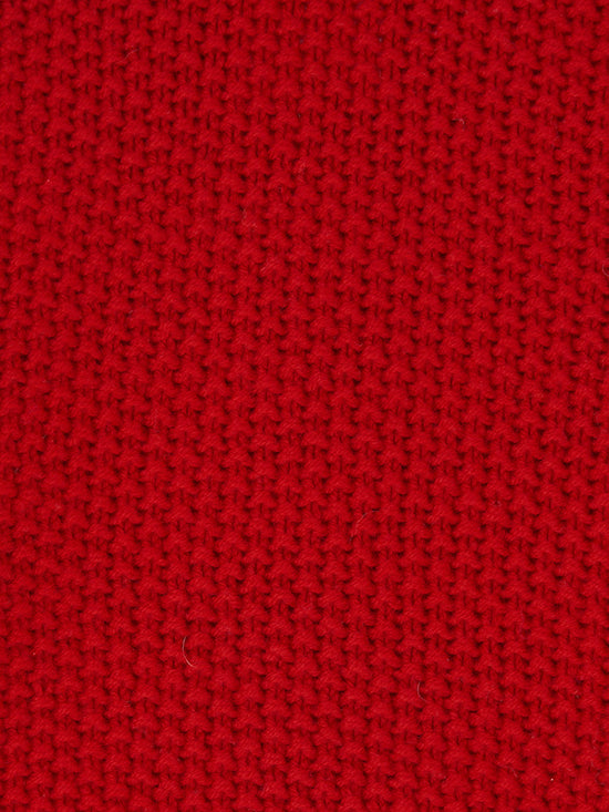 Load image into Gallery viewer, Red Moss Stitch Turtleneck Jumper
