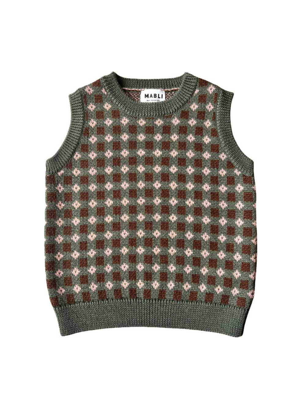 Khaki Castell Kids Vest
