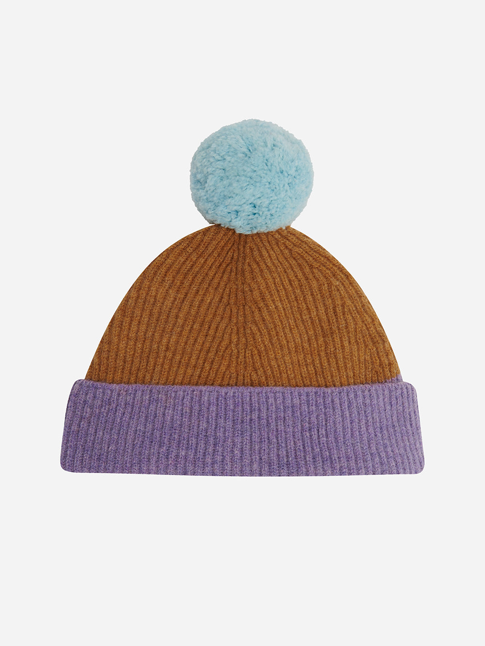 Lilac & Cinnamon Kids Pom Hat