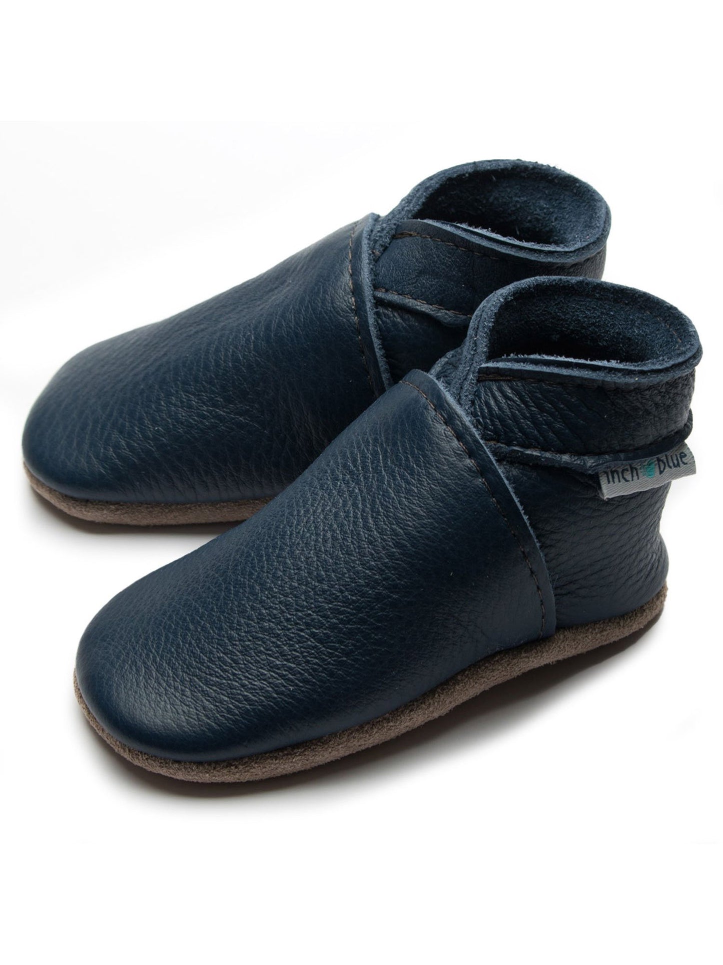 Load image into Gallery viewer, Navy Baby Shoes
