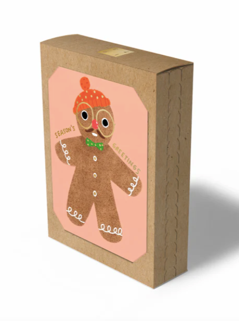 Gingerbread Guy Boxed Set of 8 Cards