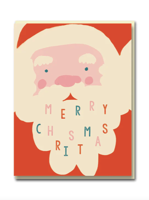Load image into Gallery viewer, Santa Beard Boxed Set of 8 Cards
