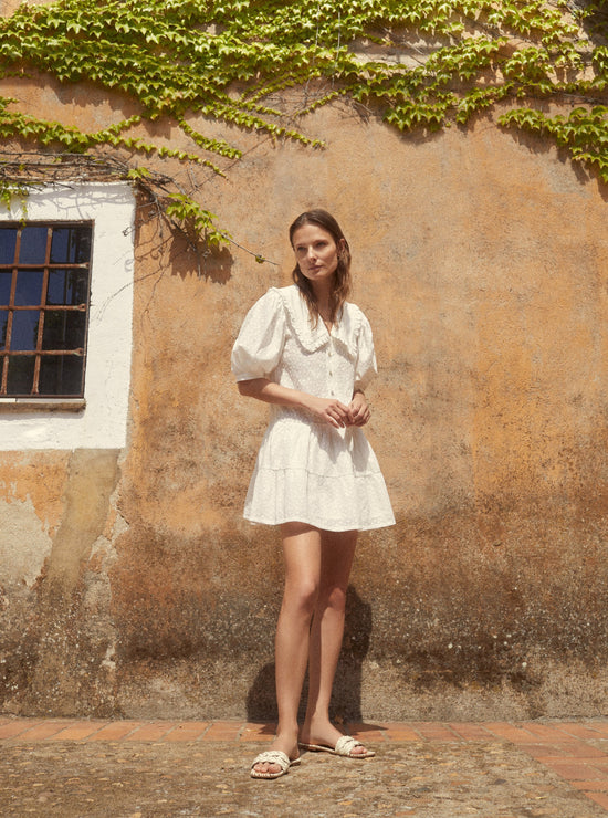 Antonella White Dress