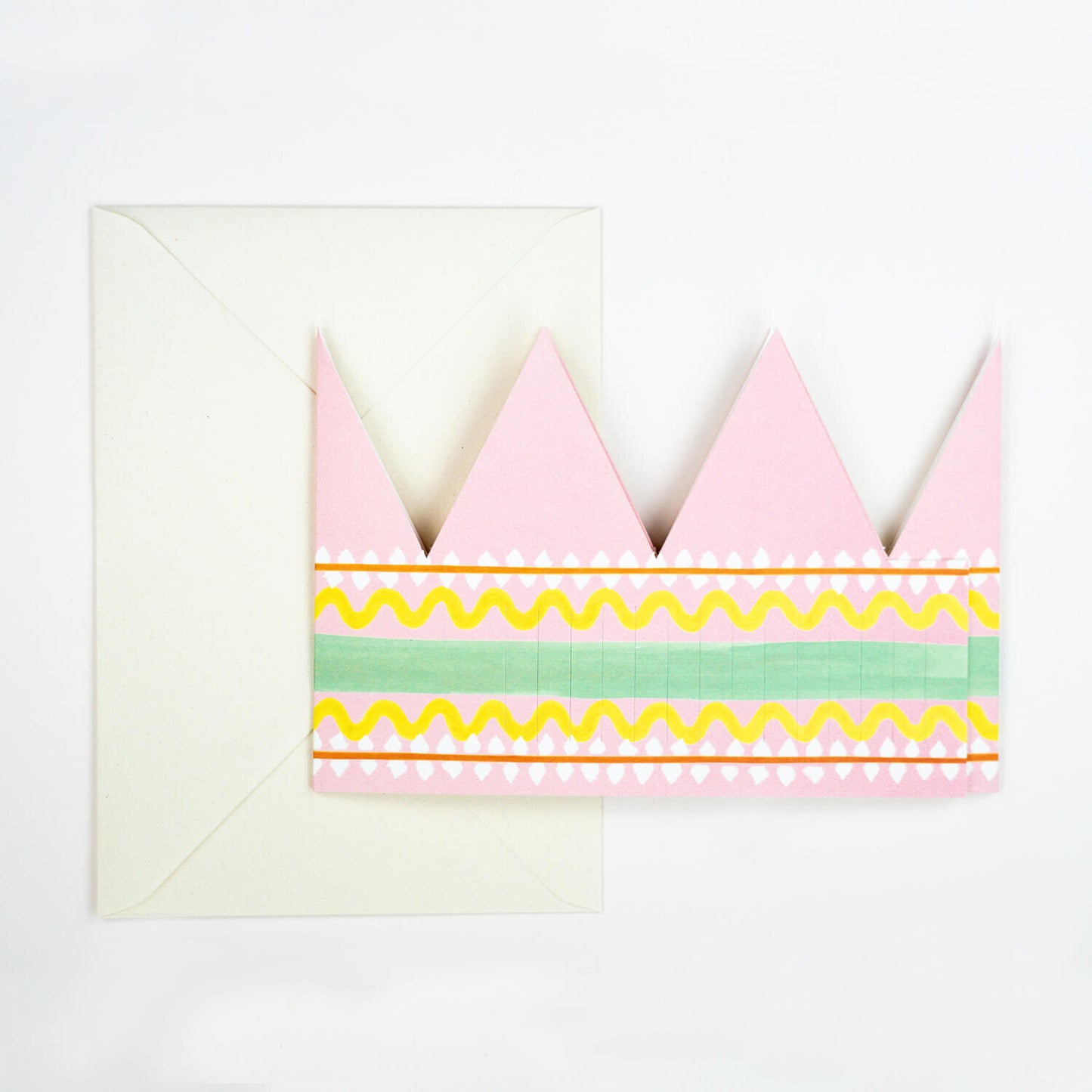 Birthday Queen Party Hat Card