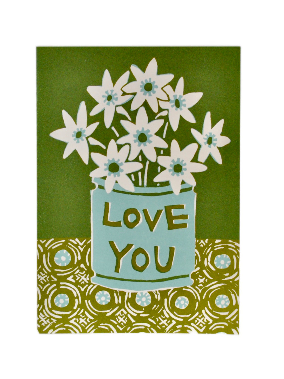Load image into Gallery viewer, Very Large Love You Flowers Card
