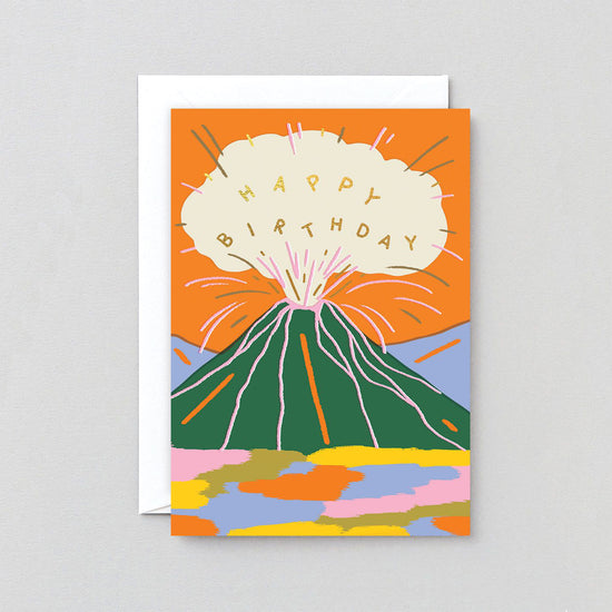 Load image into Gallery viewer, Birthday Volcano Card
